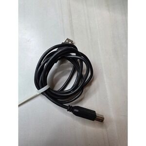 USB 2.0 Printer Cable Type A Male to Type B Male Black Scanner Data  A5 Cord